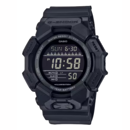 Casio G-Shock GD-010-1A1 Digital Resin Band Men Watch